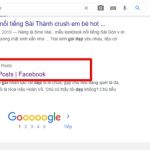 Chọn URL Facebook.com để tìm