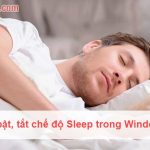 Cách bật, tắt chế độ ngủ trong Windows 10